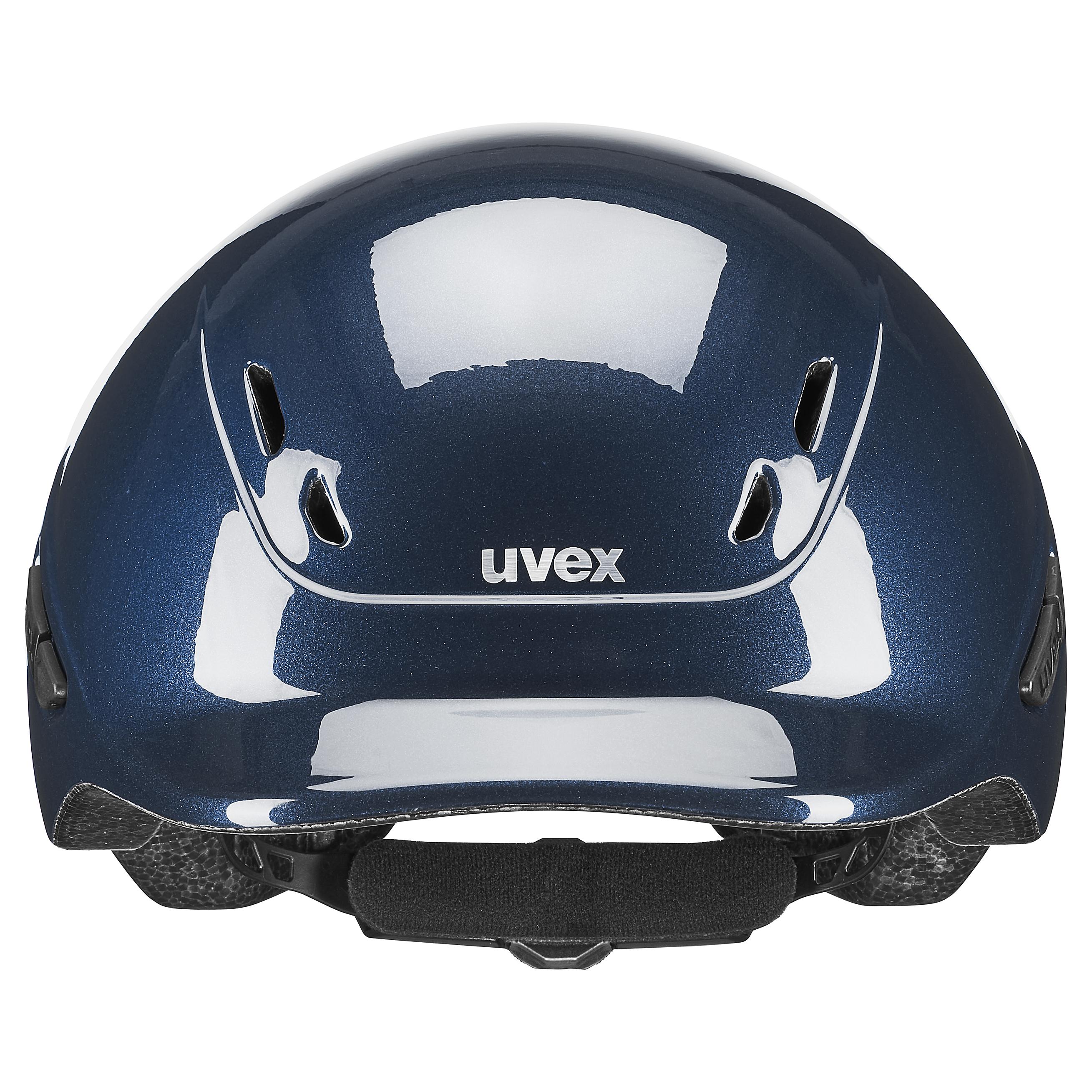 Uvex - Shiny Navy -  Adjustable Children's Riding Hat size 49-54 cm